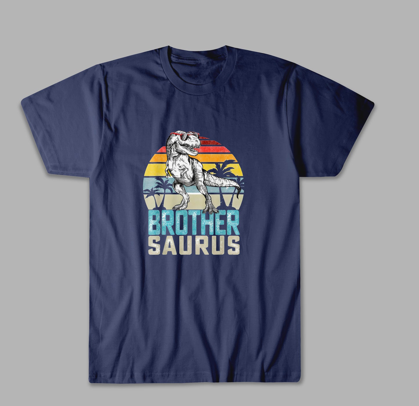 Brothersaurus T Rex Brother Saurus Family Matching Dinosaur T Shirt PJ9