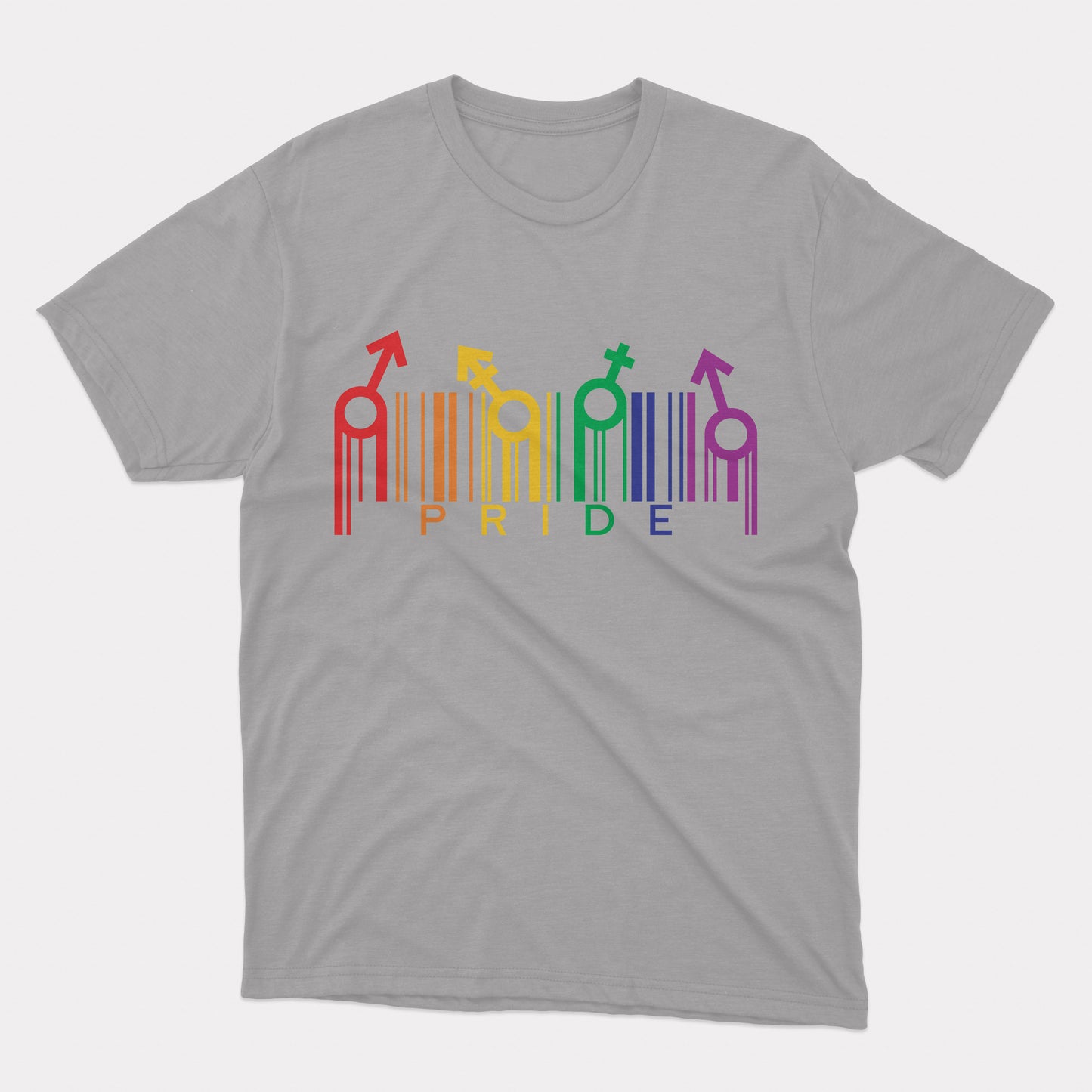LGBT Pride Day Barcode T shirt Bdk3