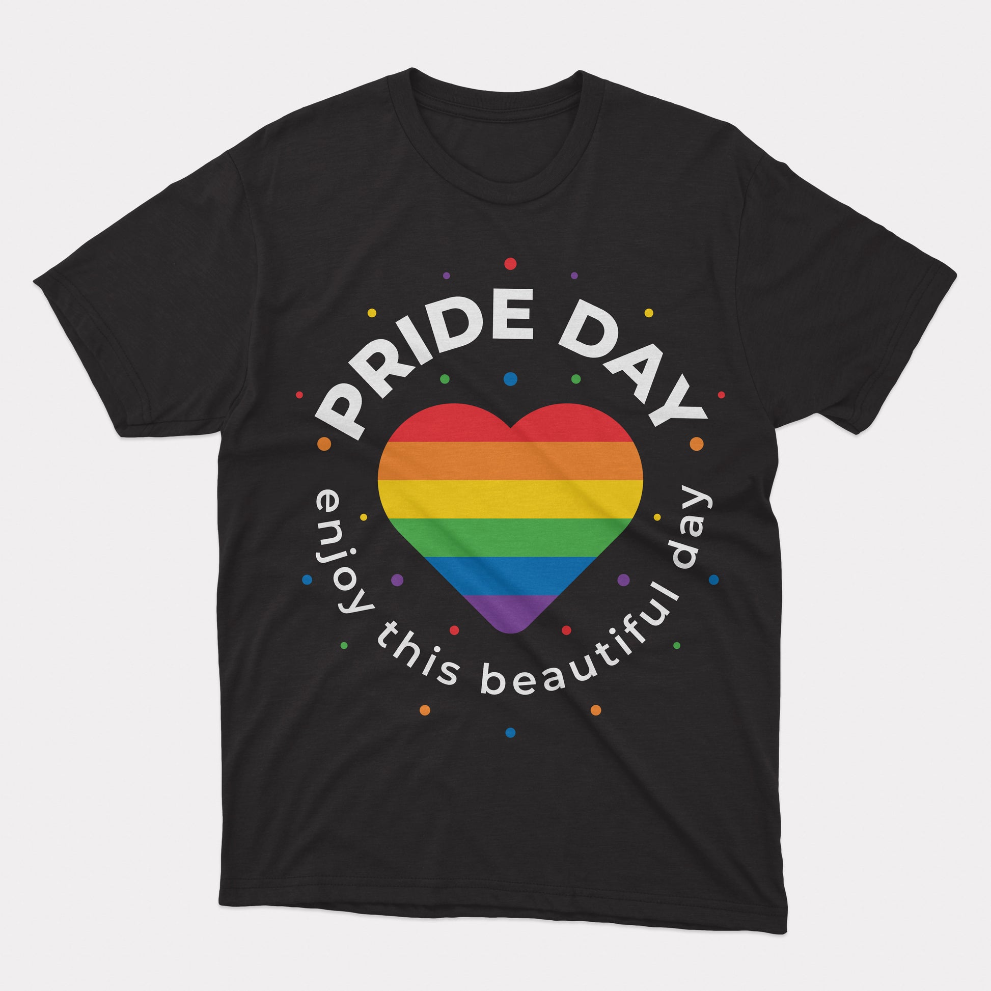 Pride Day enjoy this beautiful day LGBT T shirt Bdk3