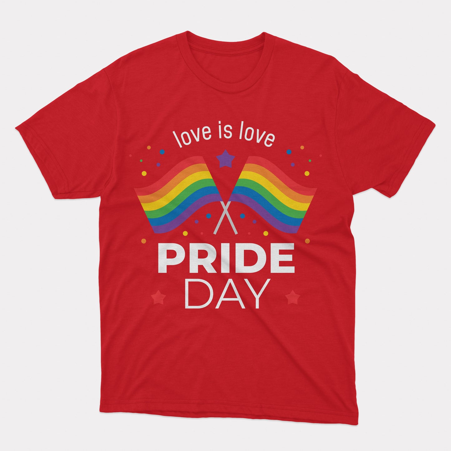 PRIDE DAY Love Is Love T shirt Bdk3