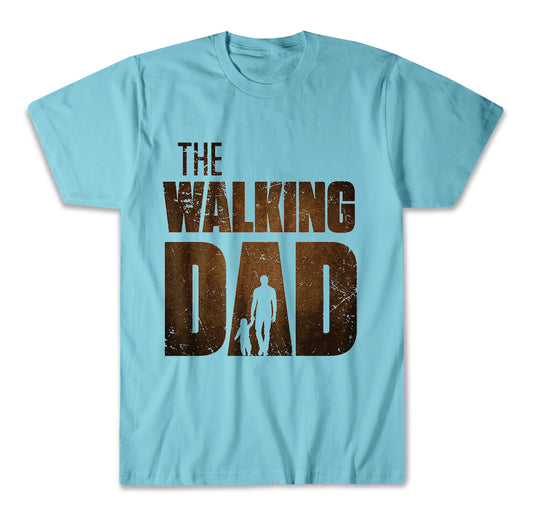 Father's Day World's The Walking Dad T Shirt KP5