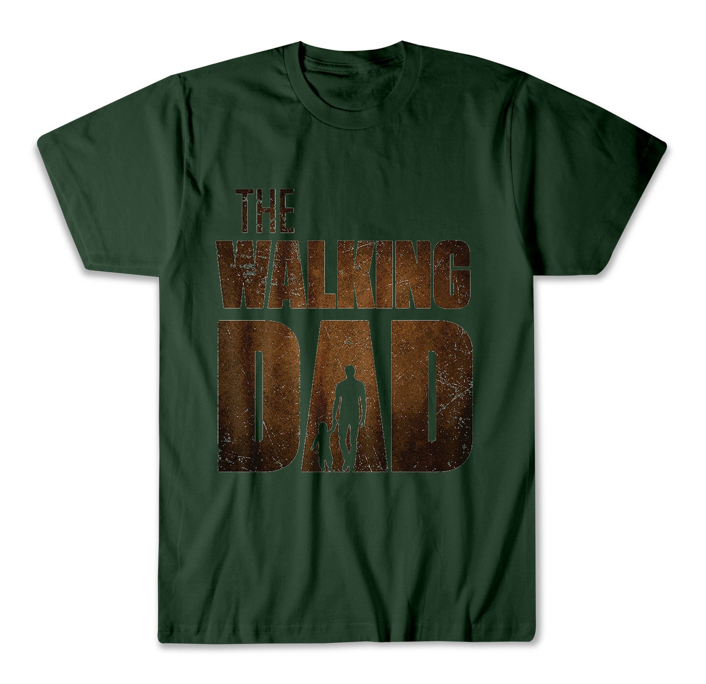 Father's Day World's The Walking Dad T Shirt KP5