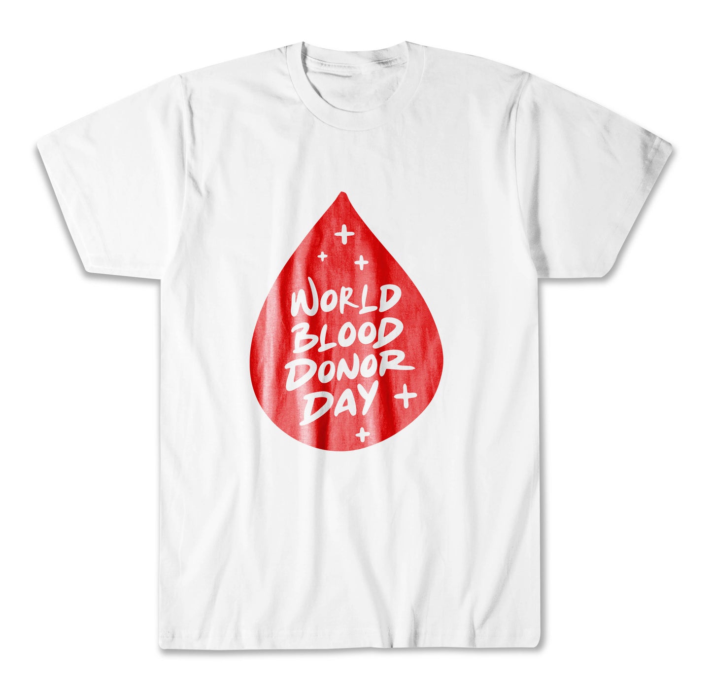World Blood Donor Day World Health Organization T-Shirt KP3