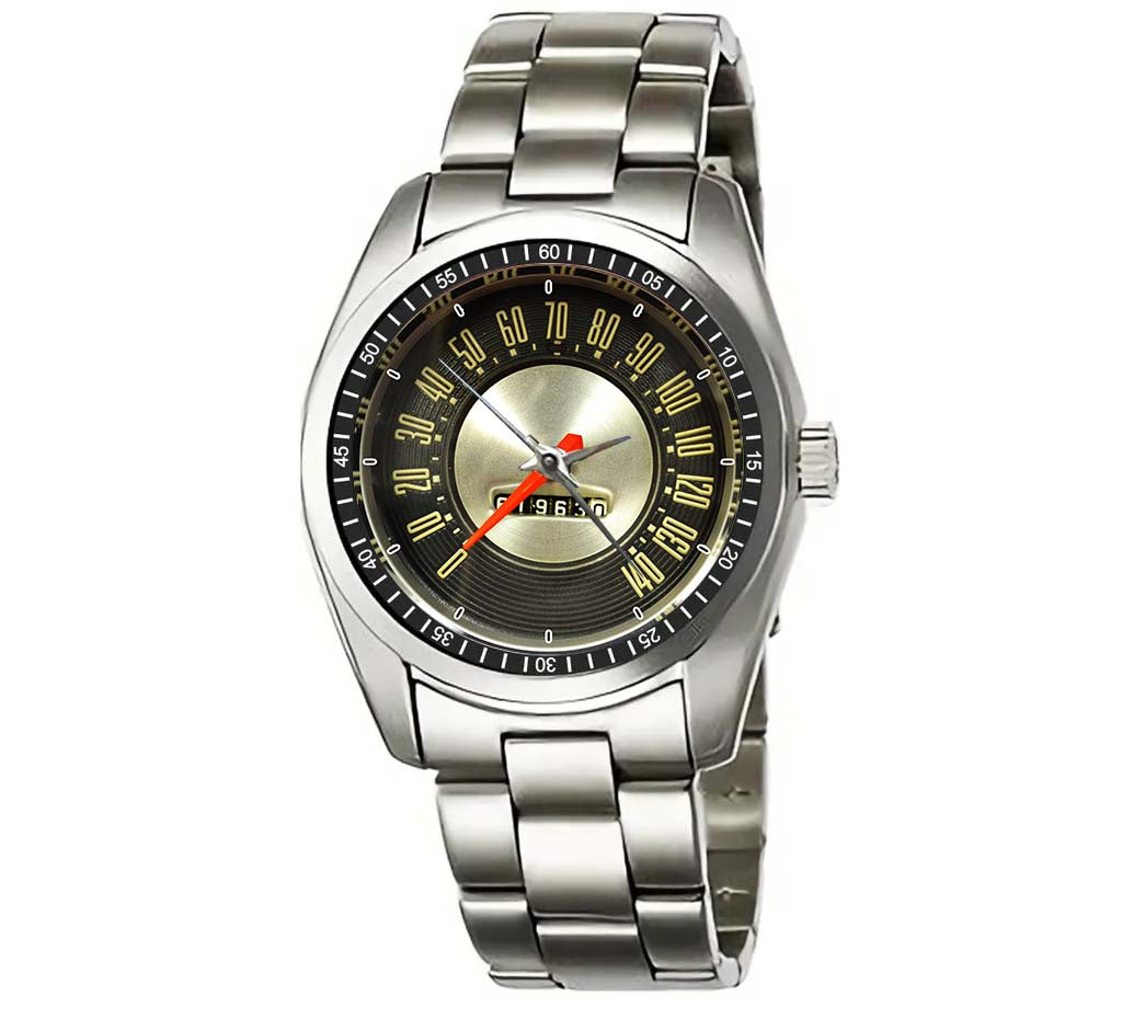 1957 FORDs thunderbird supercharged speedometer Sport Metal Watch AS57