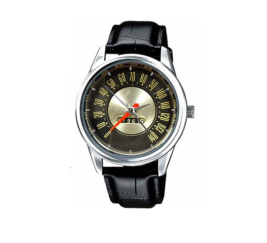 1957 FORDs thunderbird supercharged speedometer Sport Metal Watch AS57
