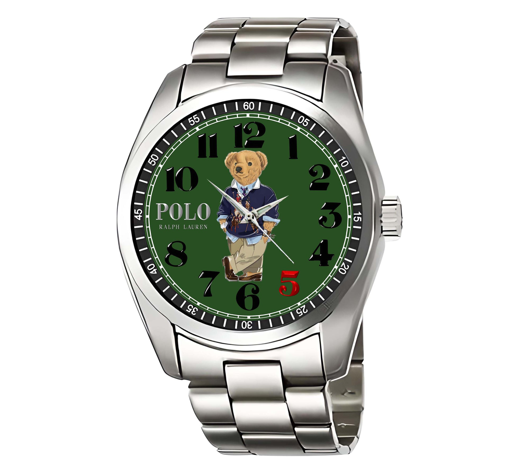 Polo Bear By Ralph Lauren Sport Metal Watch NM 17