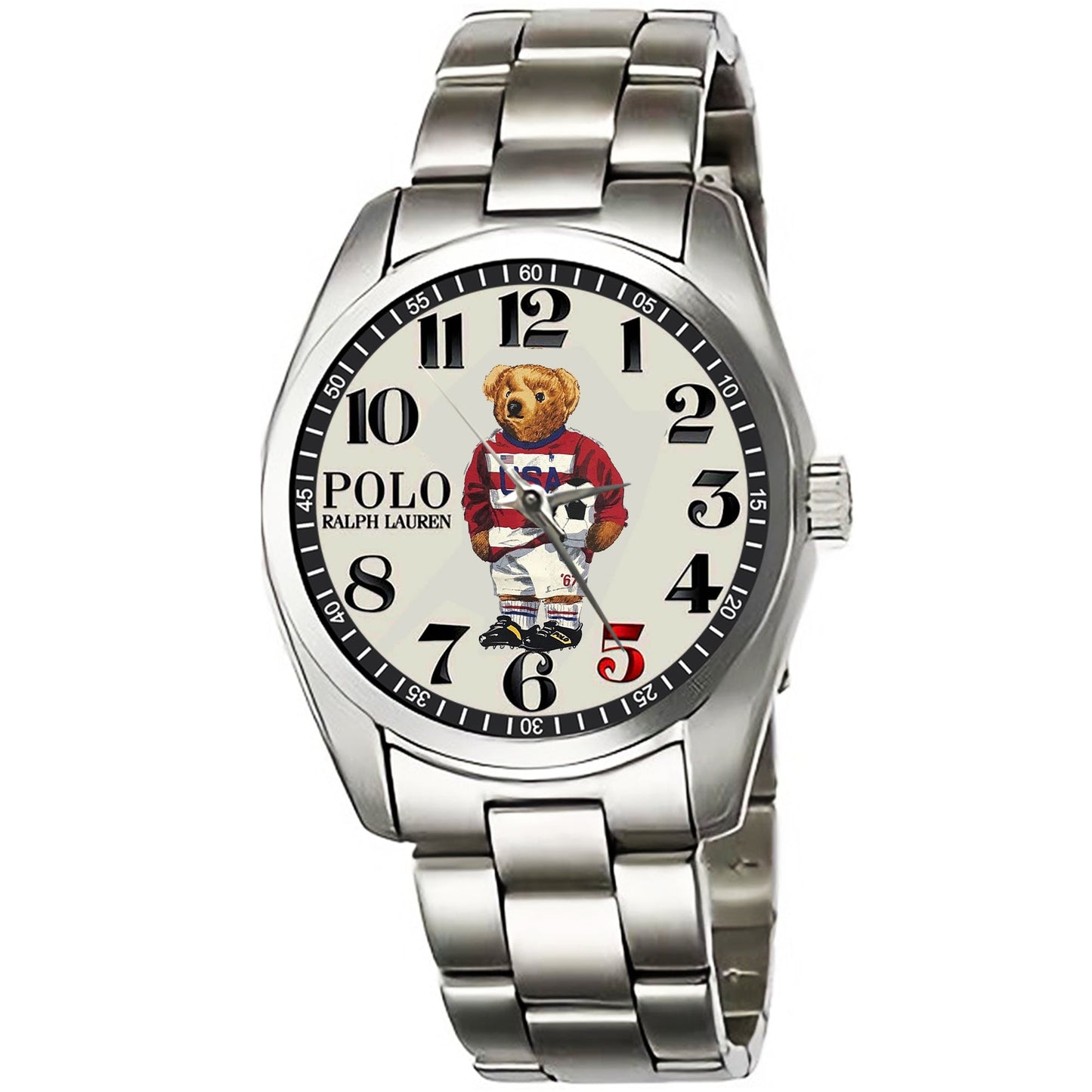 Polo Ralph Lauren Bear Sport Metal Watch YY019