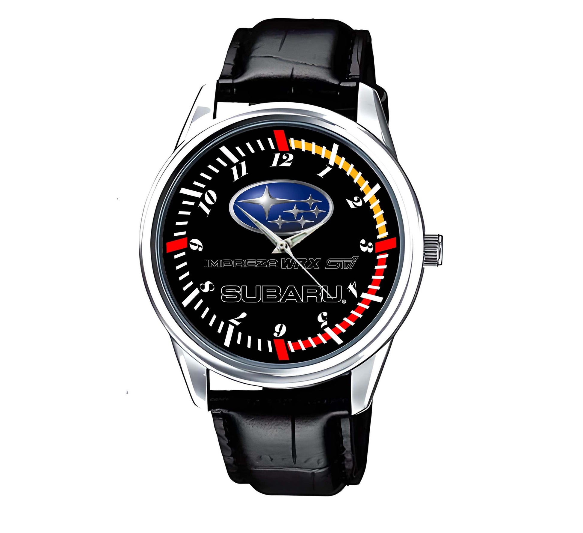 Subaru Impreza WRX Logo Sport Metal Watch Nm40.1a