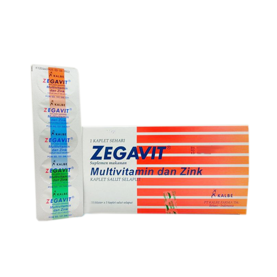 Zegavit Multivitamin And Body Health Per Strips