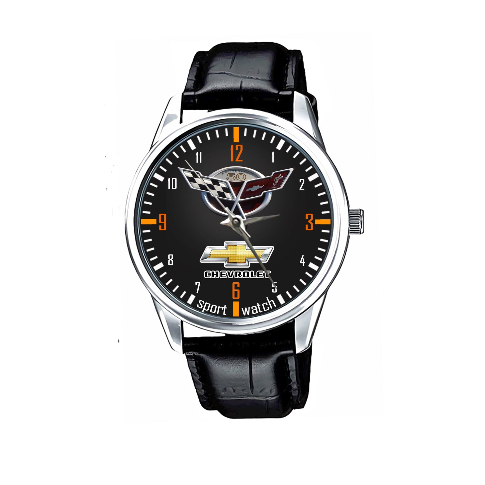 Chevrolet Corvette 50th Anniversary Sport Metal Watch YY017