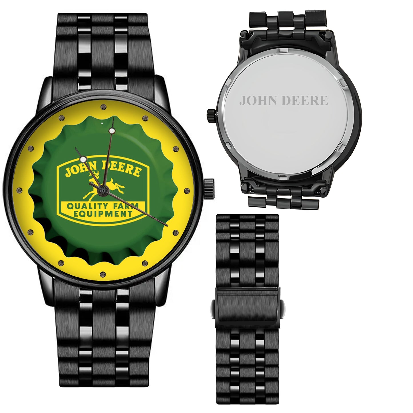 John Deere Logo Sport Metal Watch PJJ3
