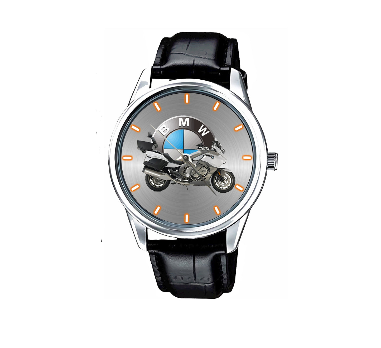 Bmw Motorcycle Blue Sport Metal Watch ARY014