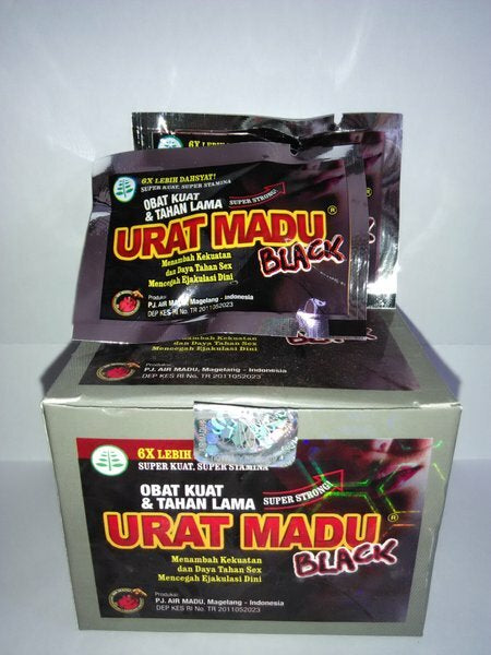 Urat Madu Black Male Stamina Enhancement Supplements Strong Erection