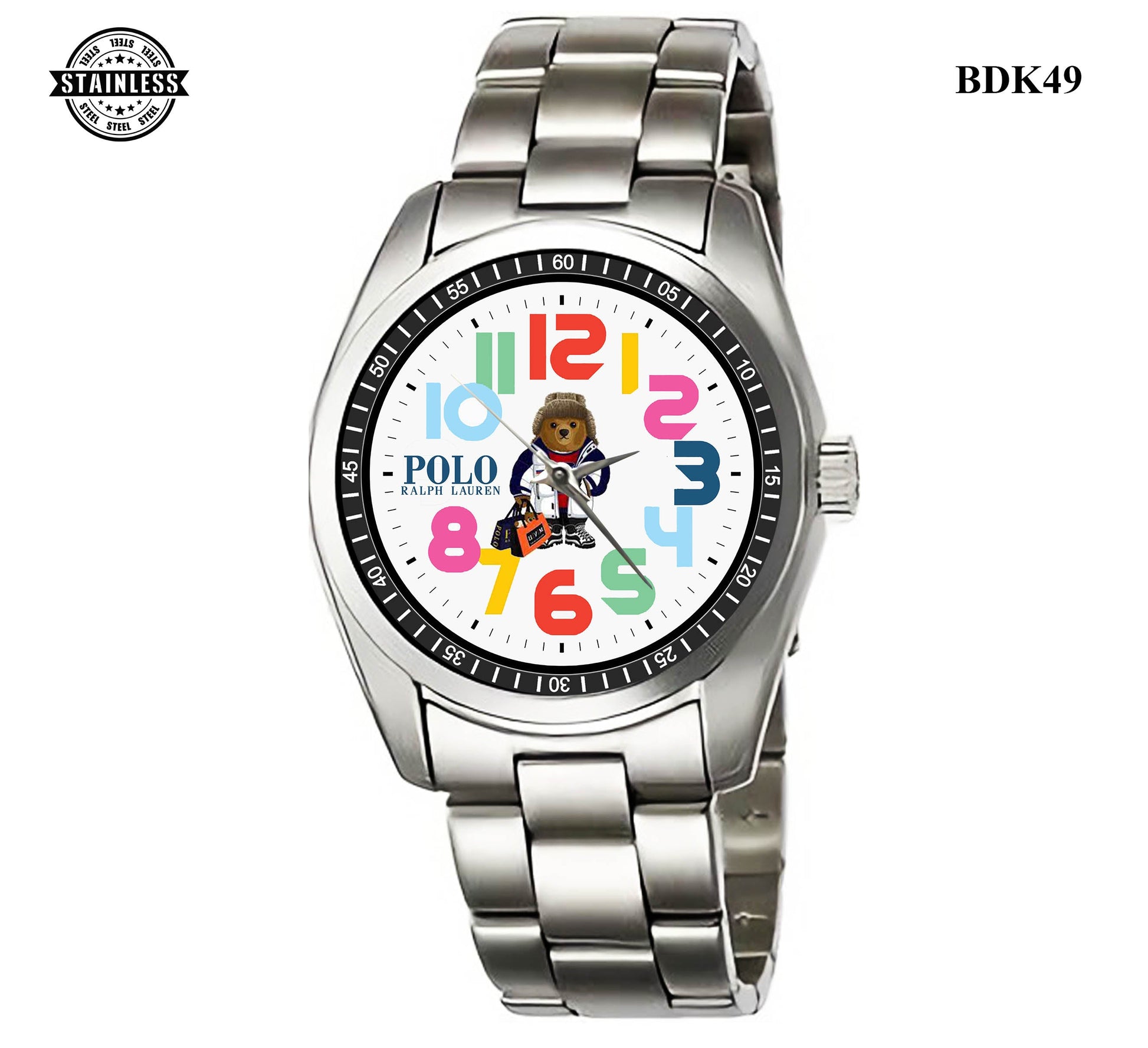 Polo Ralph Lauren Bear Sport Metal Watch Bdk49-3