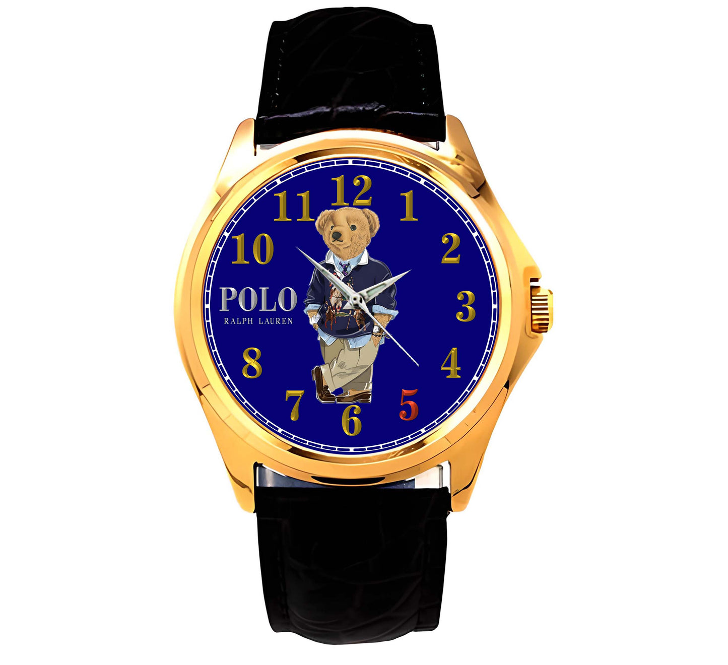 POLO Bear Military By Ralph Lauren Sport Metal Watch NM 11.1