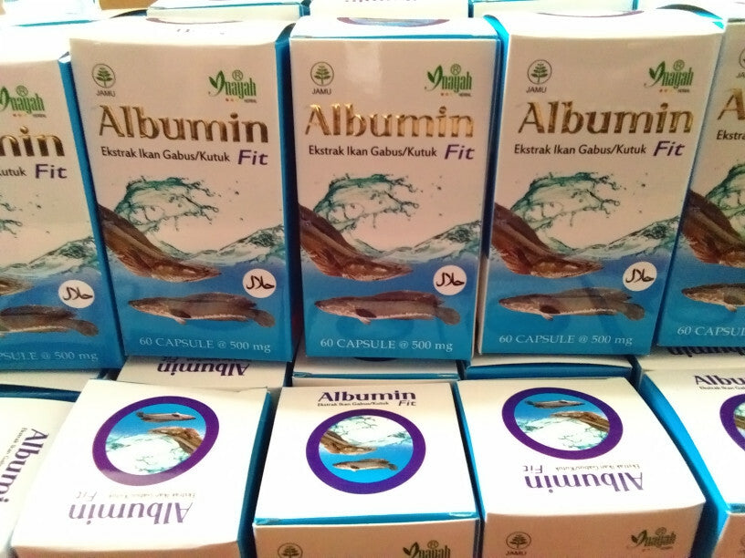 Albumin Fit Natural Fish Extract Capsules