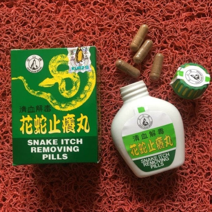 Snake Itch Removing Pills To Skin Diseases Eczema Itching,Nourish Blood Circulation