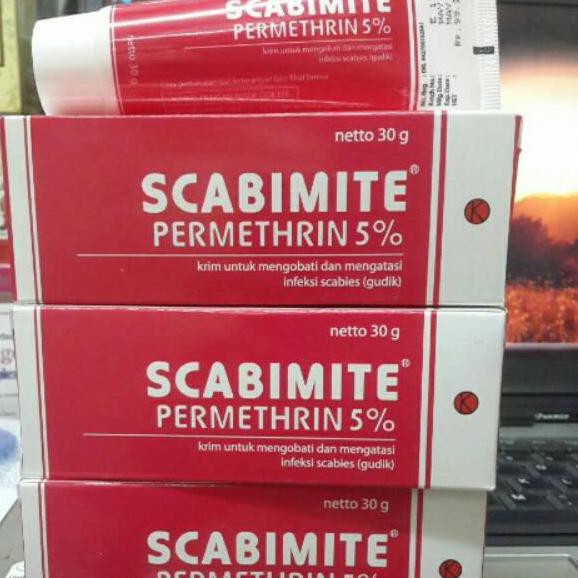 Permethrin Cream 5% Scabimite 30g For Treating Scabies Or Skin Infections