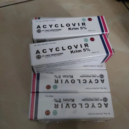 Acyclovir 5% Cream For Herpes Simplex Infections