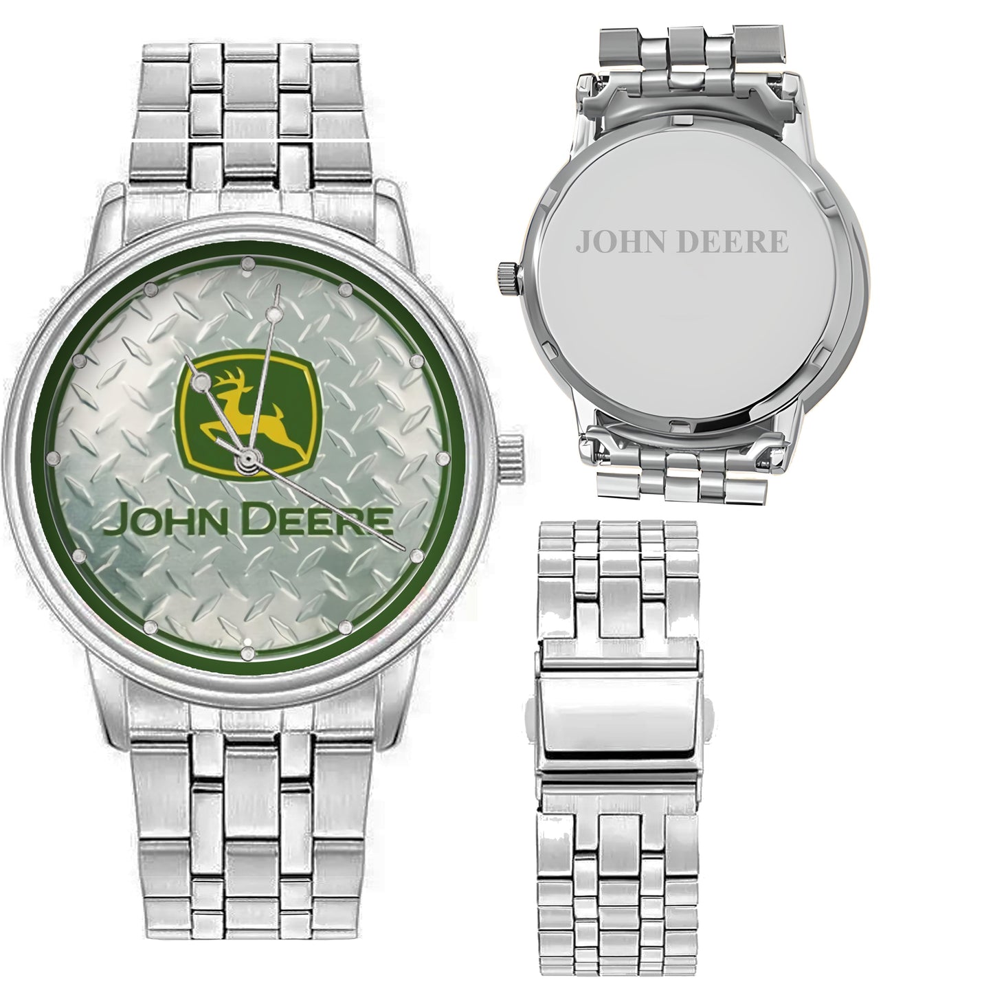 John Deere Logo Sport Metal Watch PJJ2