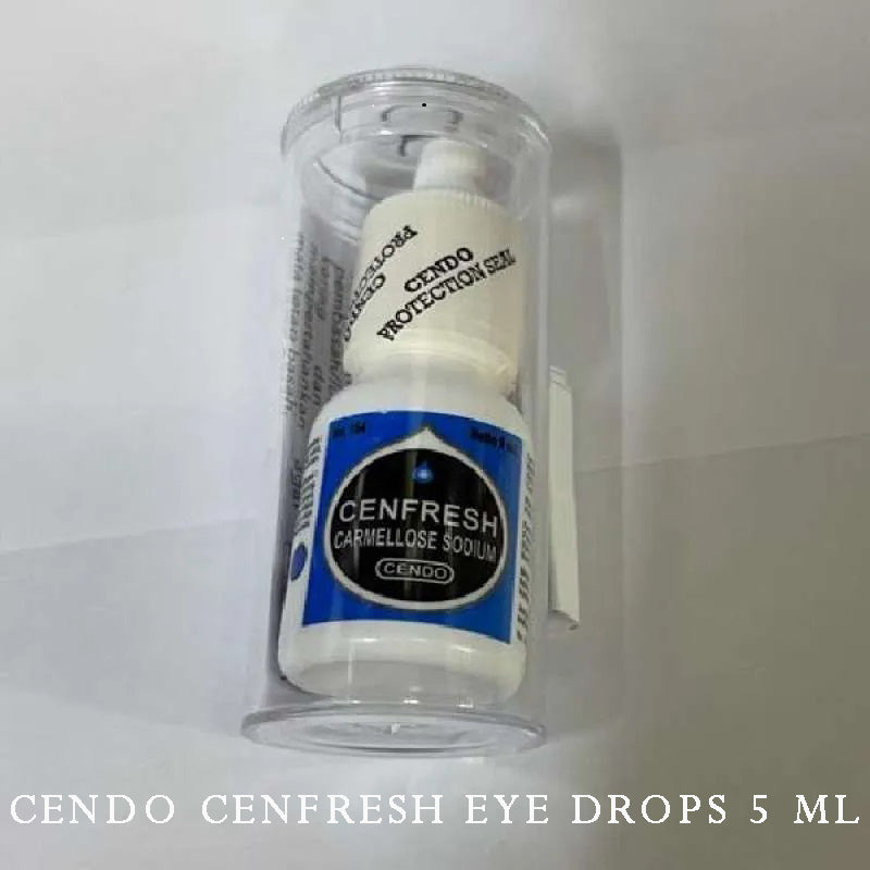 Carmellose Sodium 5ml Cendo Cenfresh Bottle Eye Drops For Dry Eyes And Mild Irritation