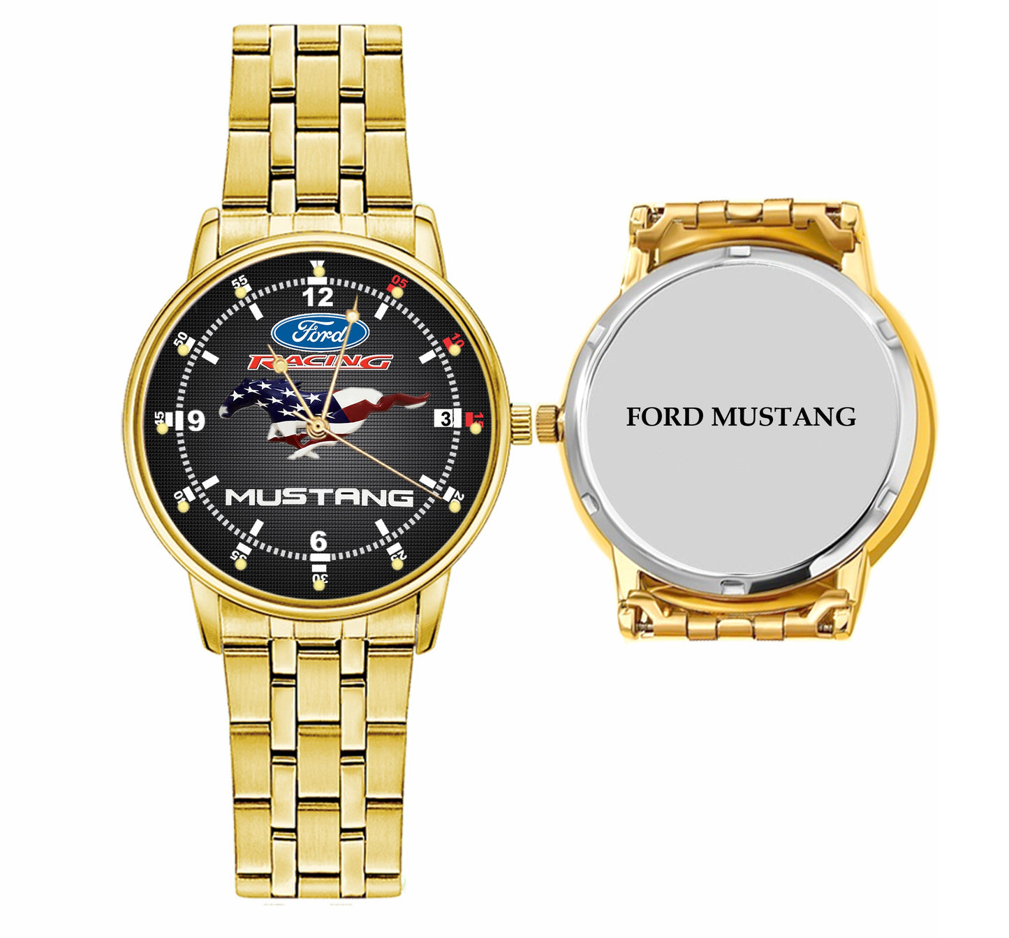 Ford Mustang Sport Metal Watch PJM9