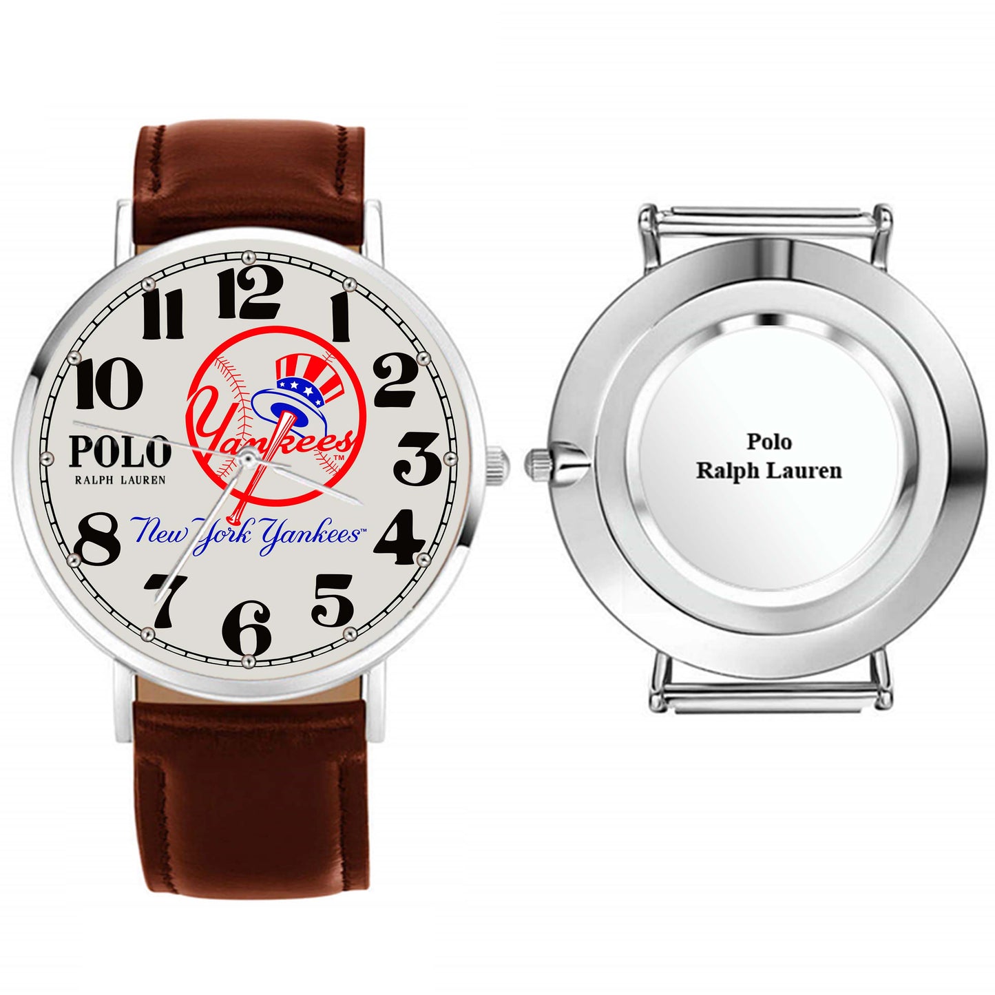 Polo Ralph Lauren New York Yankees Sport Metal Watch Nm29.8