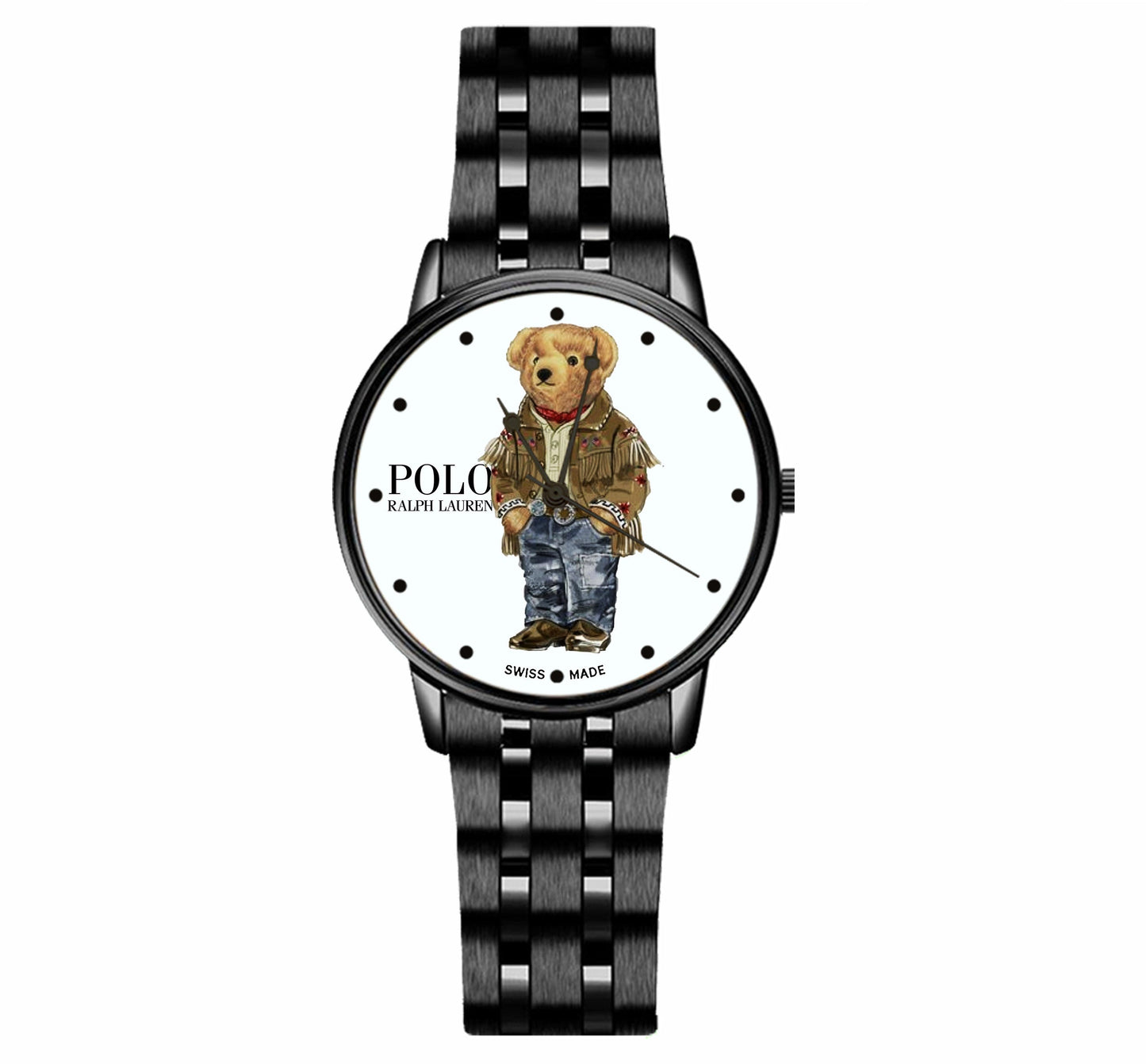 Polo Bear Cowboy Spot Metal Watch AS109