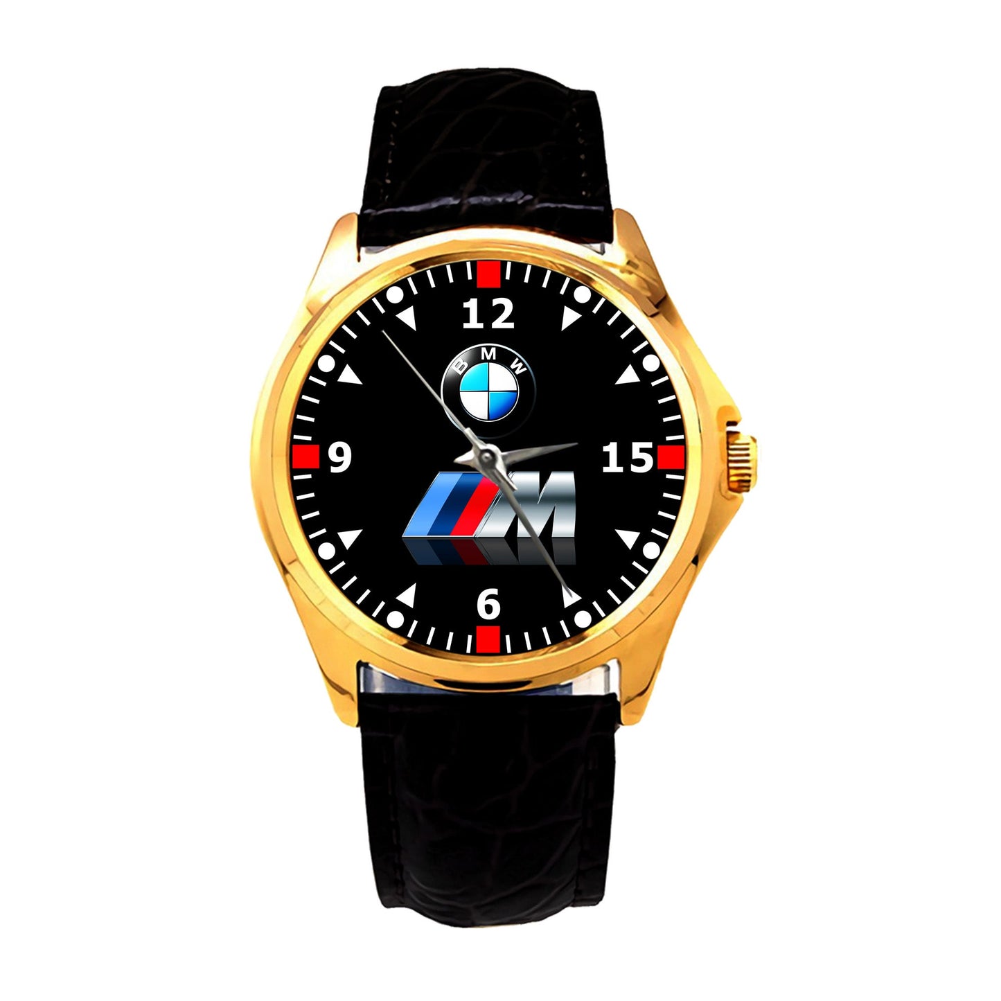 BMW M3 Logo Sport Metal Watch WE094