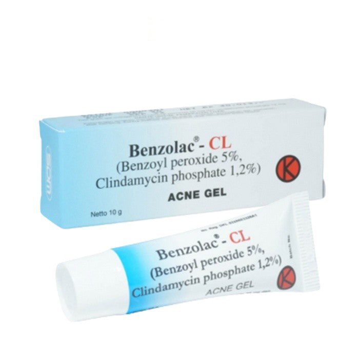 Benzoyl Peroxide 5%, Clindamycin Phosphate 1.2% Benzolac Cl 10g