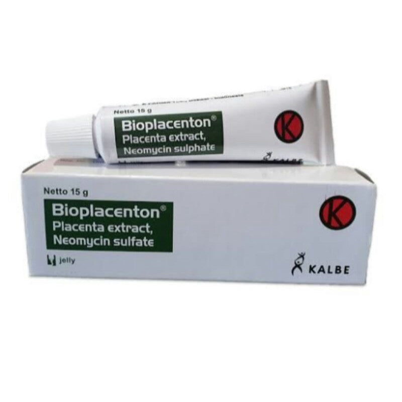 Bioplacenton Neomycin Sulfate Gel 15gr For Burns, Wound Infections