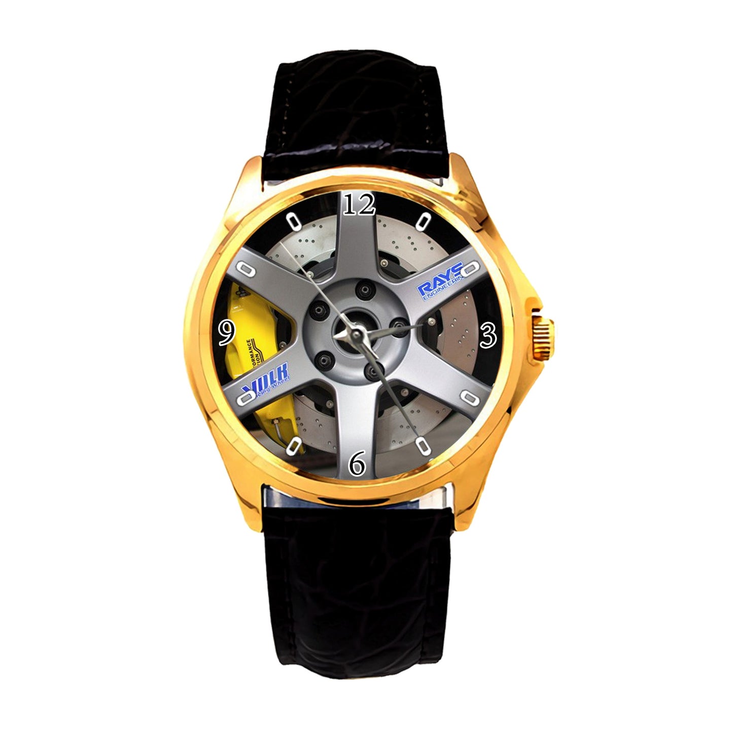 Bmw E46 M3 Rays Wheel Sport Metal Watch WE114
