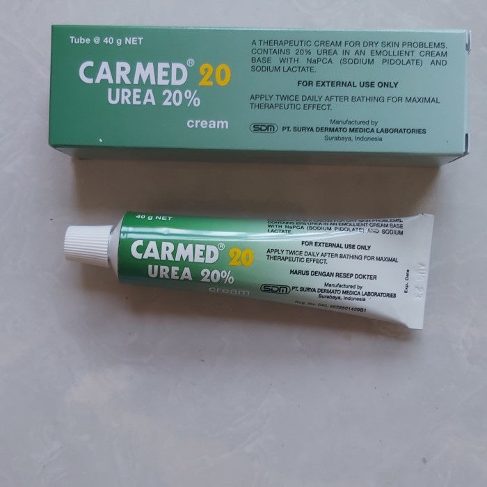 Carmed Cream 20% Dry Or Scaly Skin Urea Psoriasis Atopic Dermatitis 40g