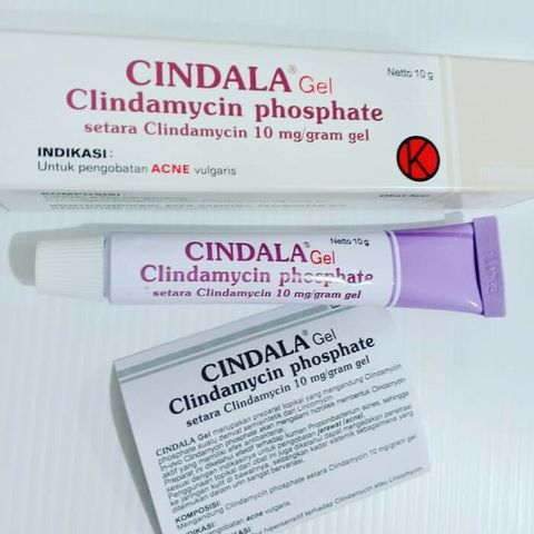 Clindamycin Phosphate Cindala Gel 10g For Acne Vulgaris