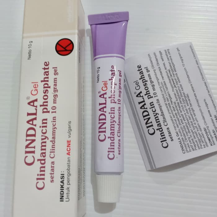 Clindamycin Phosphate Cindala Gel 10g For Acne Vulgaris