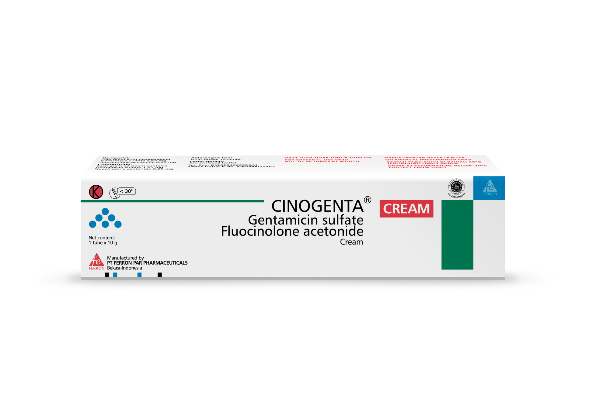 Gentamicin Sulfate Cream Cinogenta Fluocinolone Acetonide