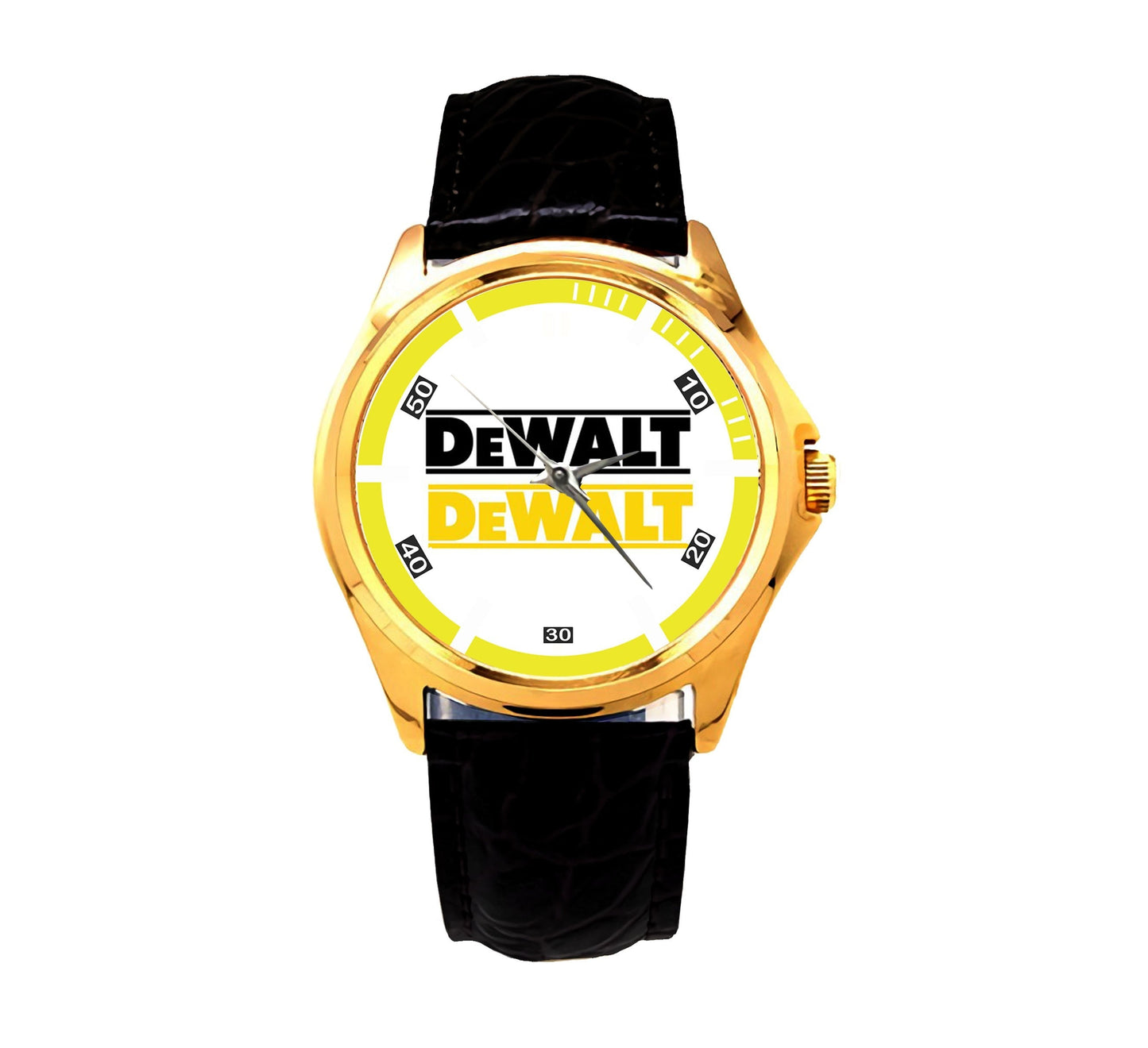 Dewalt Logo Sport Metal Watch Af42