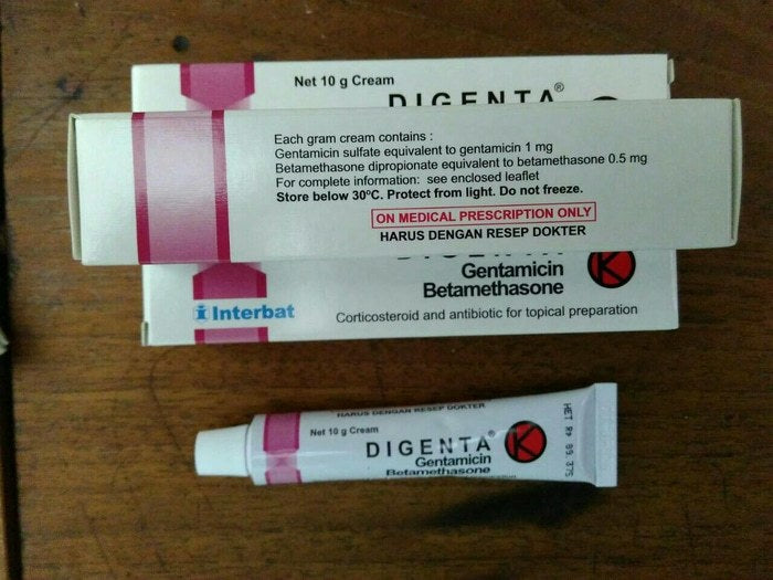 Gentamicin Betamethasone Cream Digenta 10g For Treatment Of Dermatoses