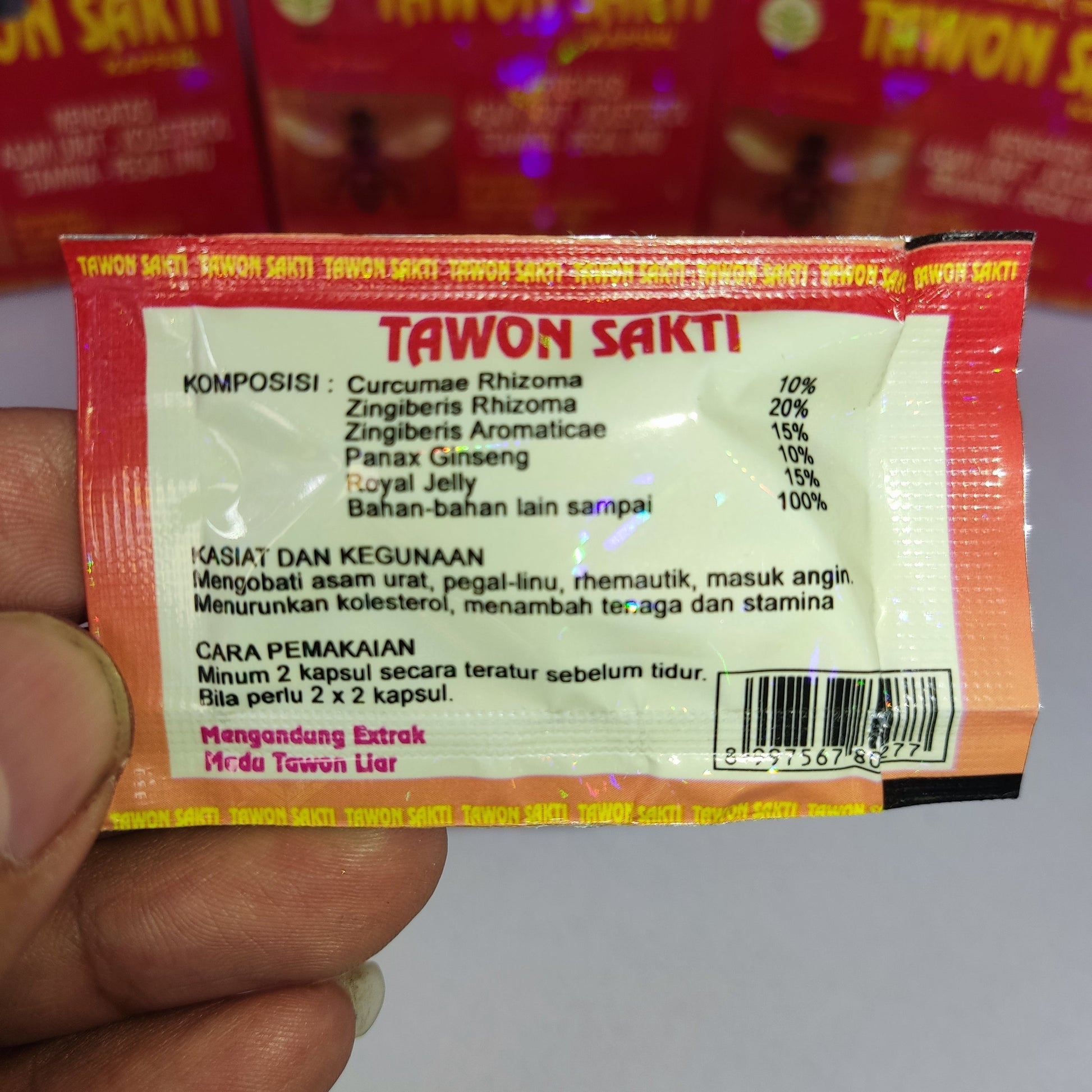 TAWON SAKTI Original Guarantee 100% Arthritis Gout Muscle Indonesian Herb