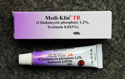 Clindamycin Phosphate 1.2%, Tretinoin 0.025% Medi-Klin Tr Gel 15gr