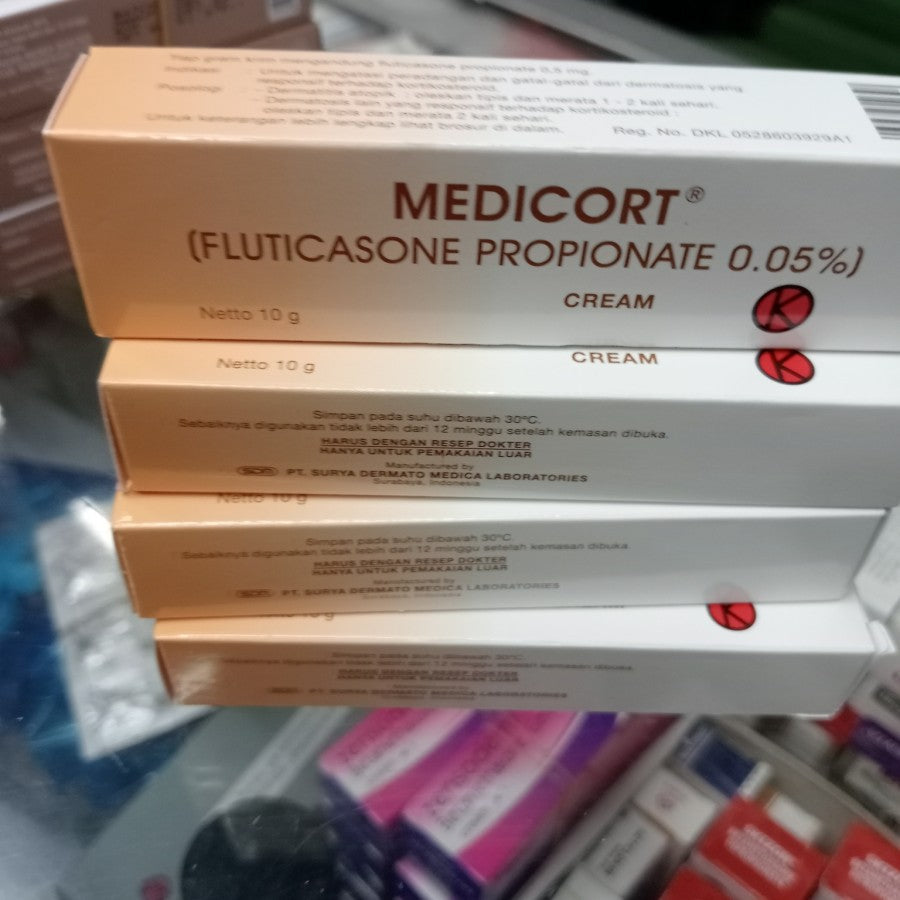 Fluticasone Propionate Medicort 0.5% Cream 10gr