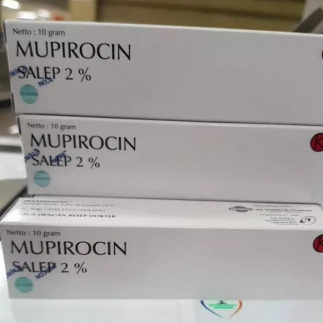 Mupirocin Ointment 2% 10g To Treat Extensive Burns And Open Wounds