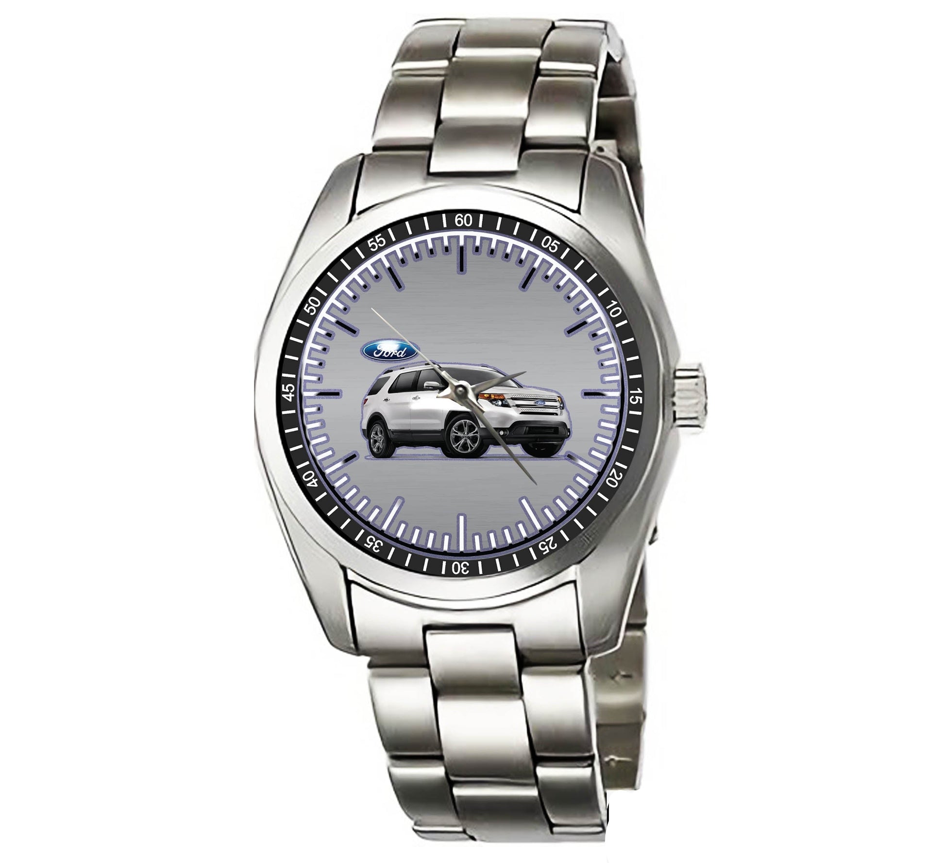Ford Mustang Logo Sport Metal Watches FD21