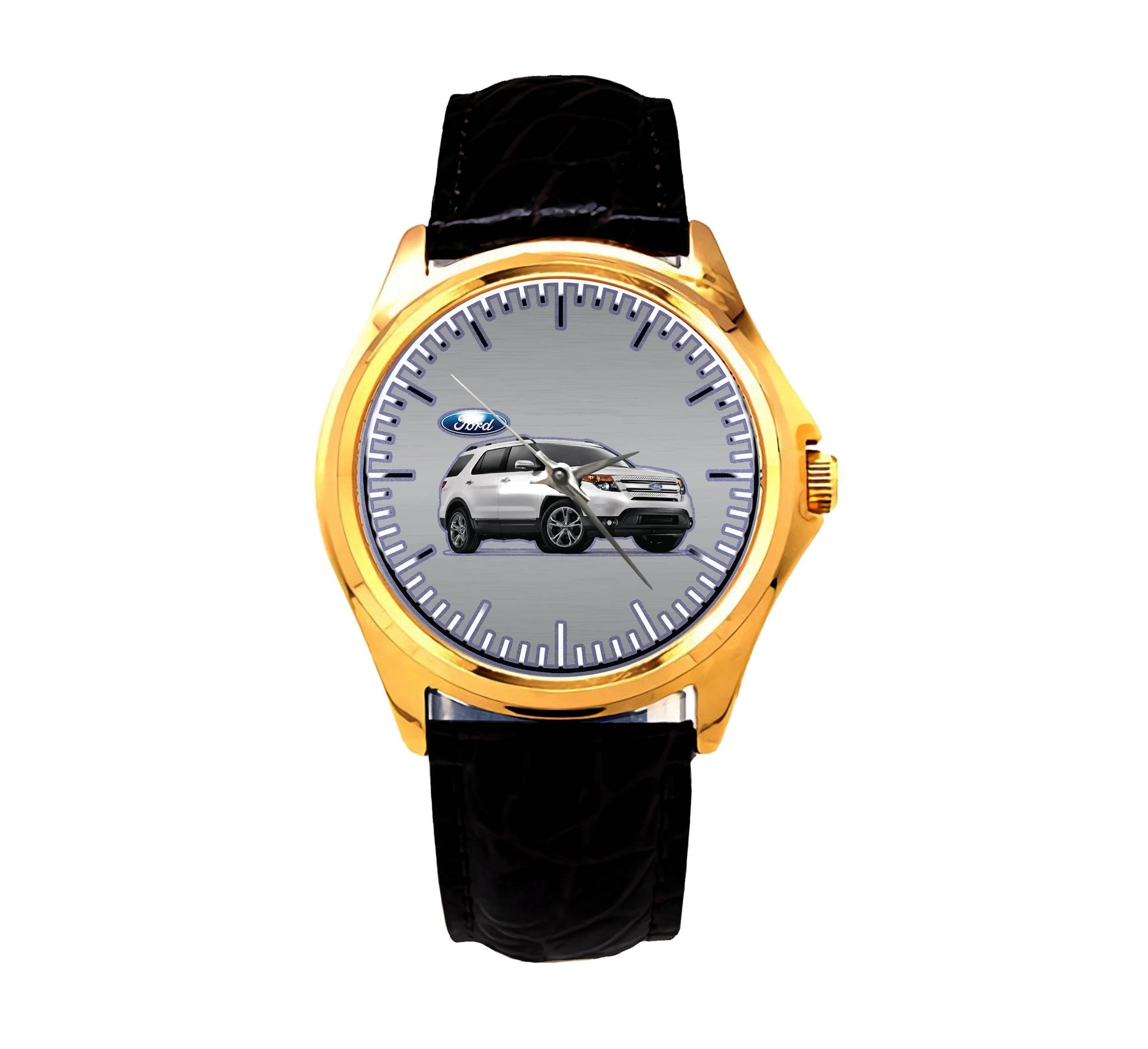Ford Mustang Logo Sport Metal Watches FD21