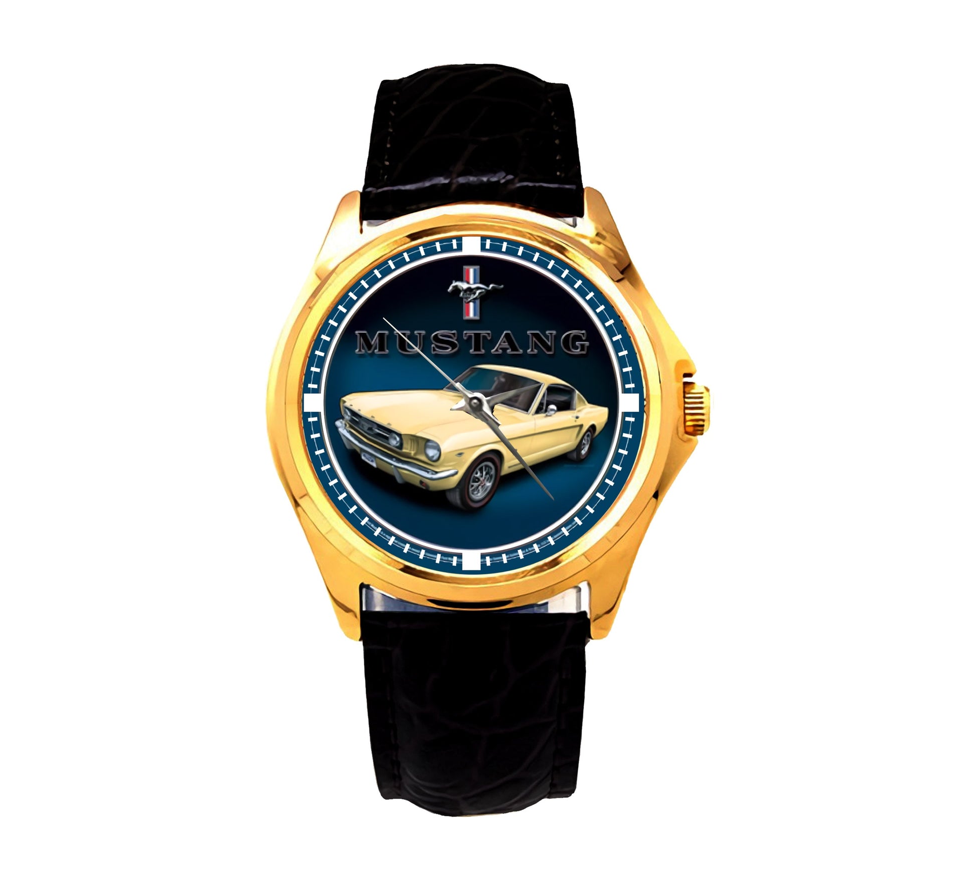 MUSTANG Yellow Car Watches PJ116