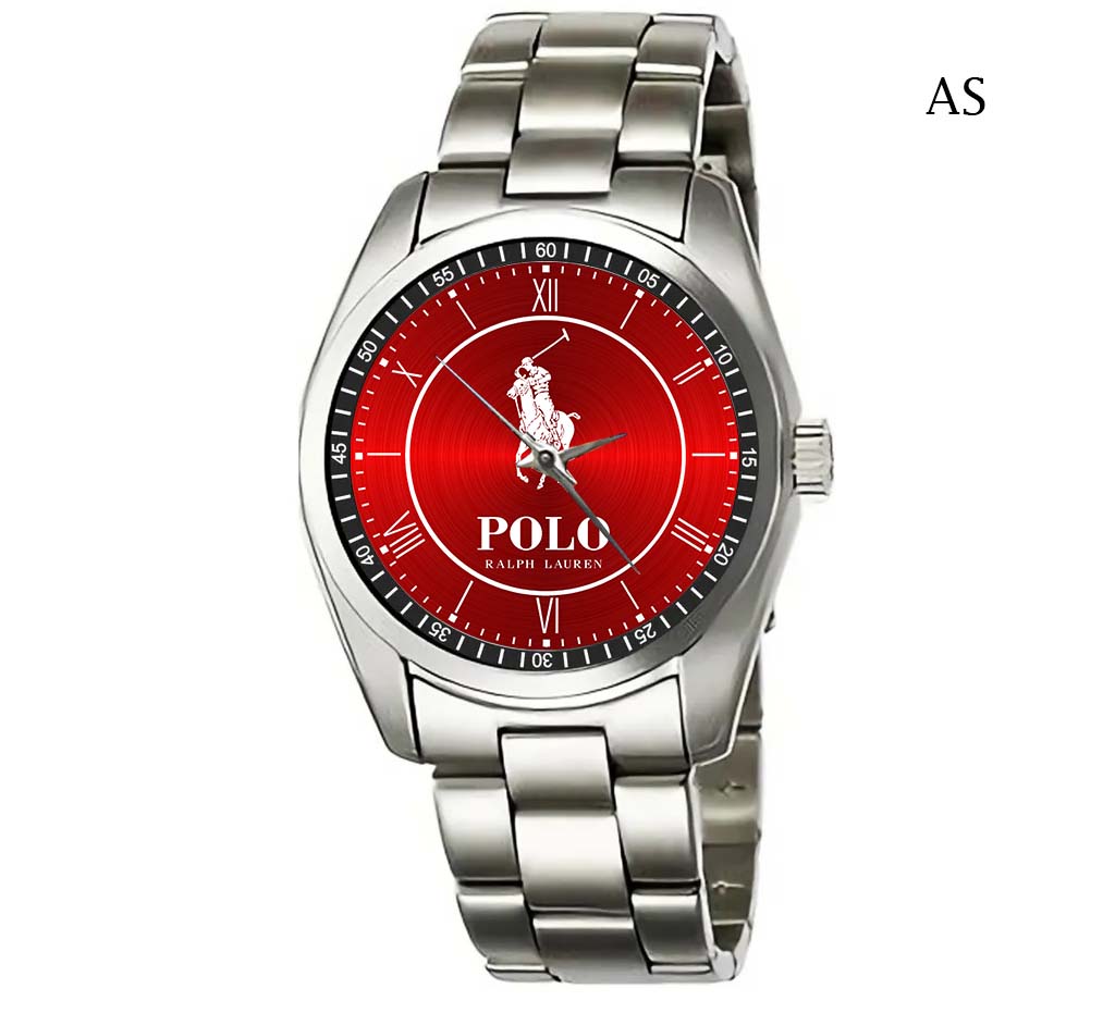Polo Ralph Lauren Red Sport Metal Watch AS40