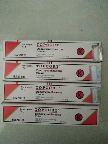 Desoxymethasone Cream 0.25% Topcort 10g Treat Inflammation And All Kinds Of Itching