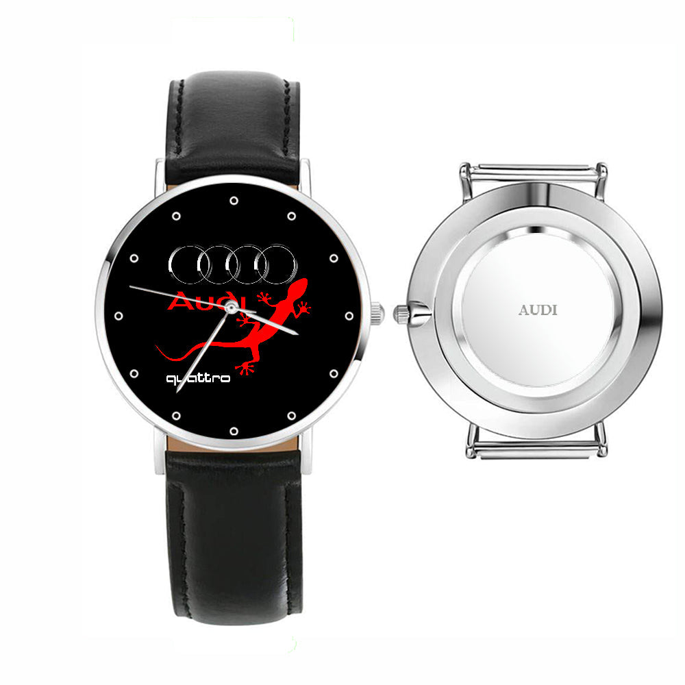 Audi Quattro Logo Sport Metal Watch WE054