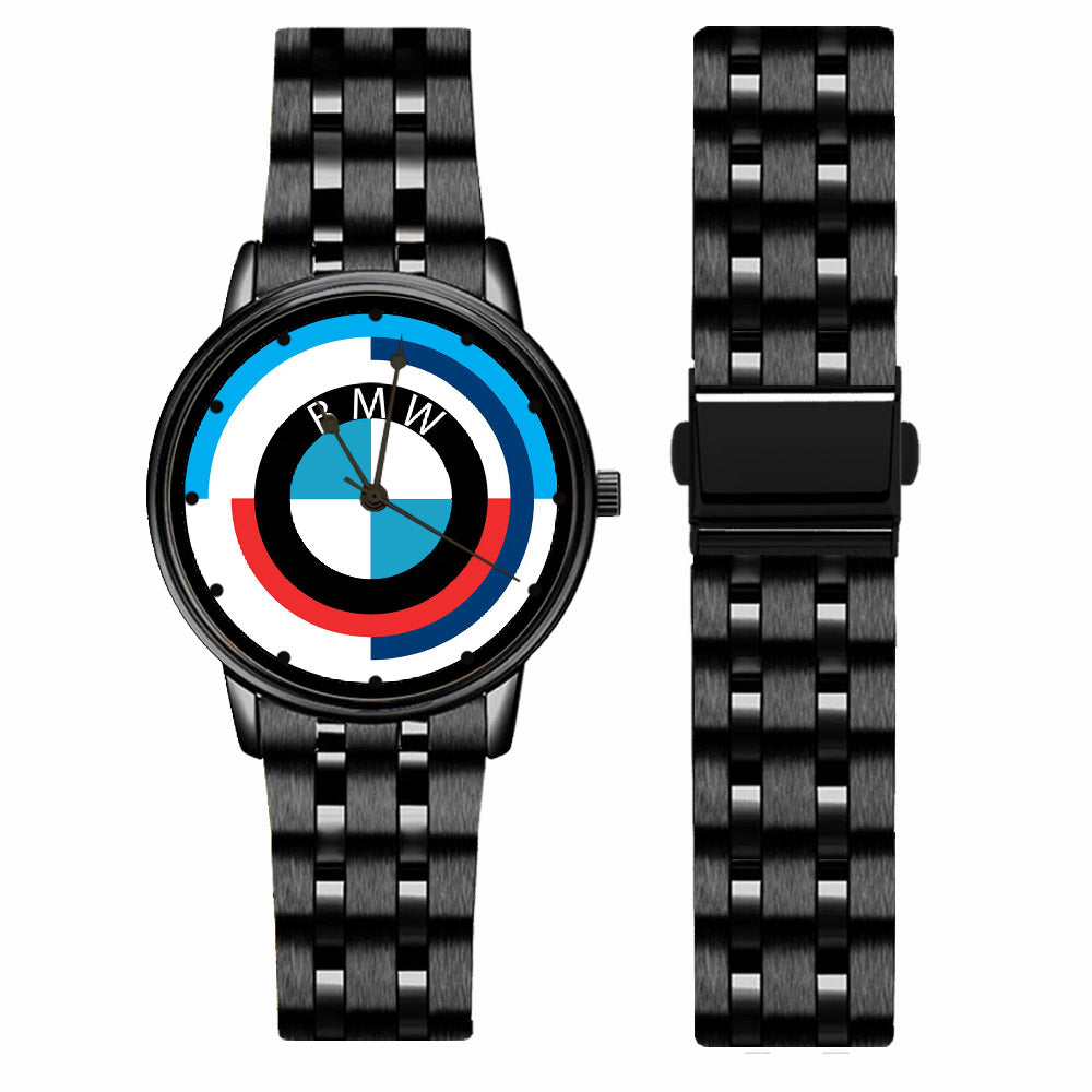 BMW Motorsport Logo Sport Metal Watch WE065