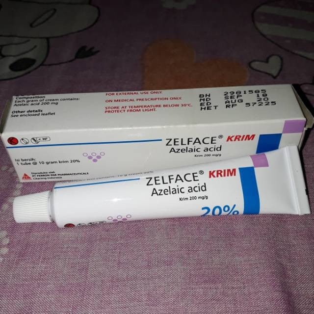 Zelvace Azelaic Acid Cream For Acne Vulgaris Treatment